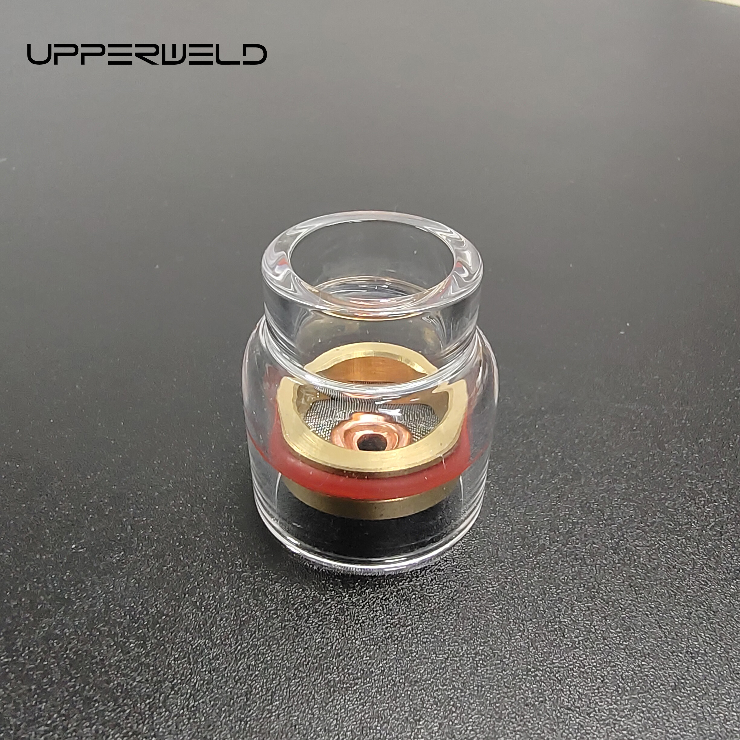 Stubby Gas Lens WP17 18 26 3.2mm Glass Kit for Wp17/18/26 Tig Welding Supplies and Parts