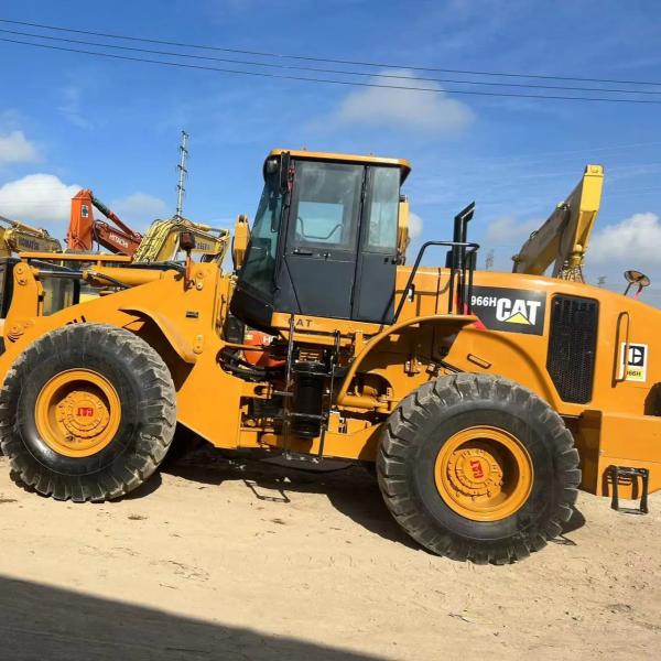 6 ton used loader CAT966H used caterpillar 966 wheel loader used excavator
