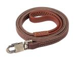 Full Grain Handmade Dog Leather Leashes , 4ft Padded Pet Collar Leather