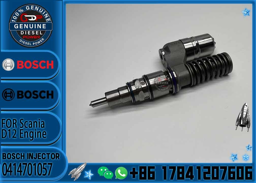 Nine Brand Top China New Diesel Common Rail Injector 0414701057