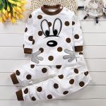 Children's Pajama Set Children's Cotton Baby Long Sleeved Trousers Baby Pajamas