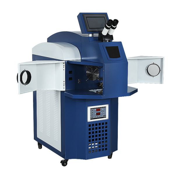 0.2mm To 2.2mm Jewelry Spot Welder 3.5KW Automatic Gold Silver Laser Soldering Machine
