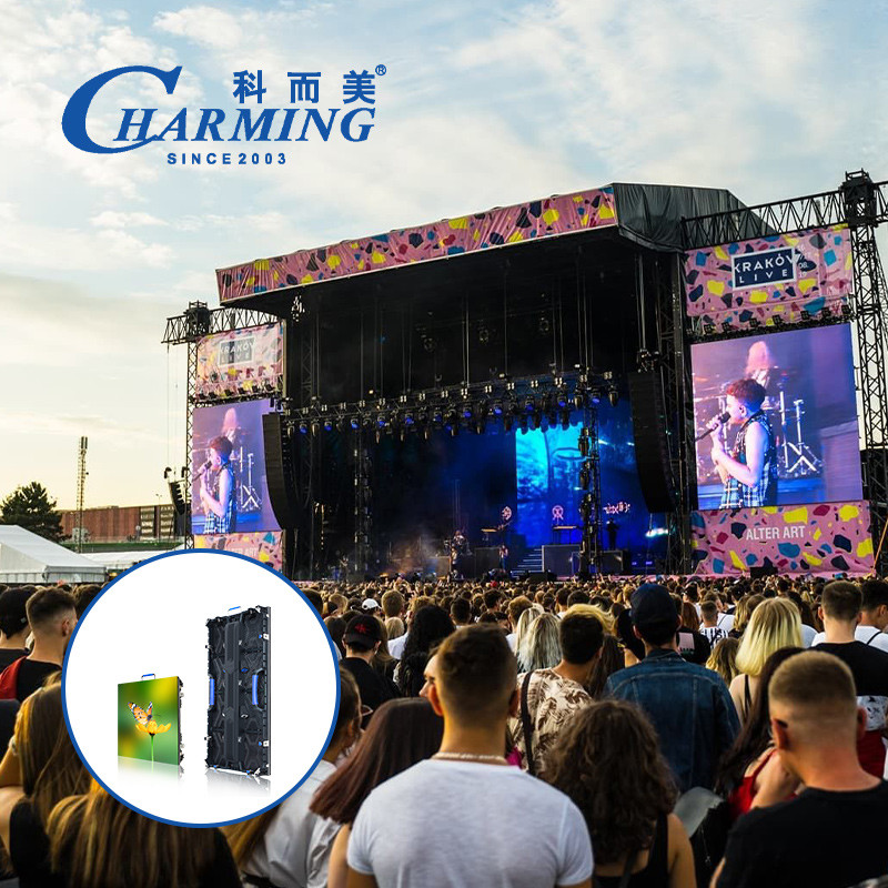 IP65 Outdoor P2.6/3.91 Led Screen For Commercial Display Rental 20 Years China Factory