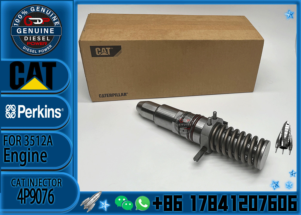 3512 E3512 Fuel Injector Assembly 4P9075 4P9076 7E6408 4P9077 9Y3773 7C4148 6L4357 6L4355 6L4360
