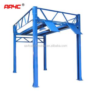 Wholesale AA4C Heavy Duty High Rise 4 Post Car Vehicle Lift Car Elevator Car Parking Lift 3.5M High from china suppliers
