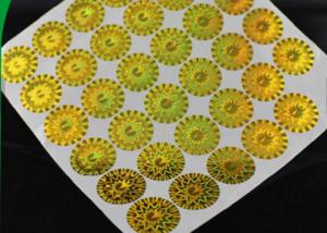 Wholesale Permanent Adhesive Security Hologram Sticker Uv Printing from china suppliers