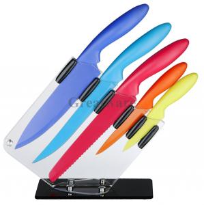 Wholesale 5 Piece Multi Colored Kitchen Knife Set from china suppliers