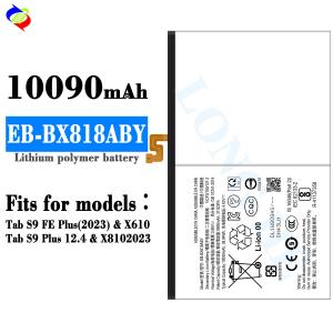 Wholesale EB-BX818ABY table battery for Tab S9 FE Plus 2023 X610 Tab s9 plus 12.4 x8102023 from china suppliers