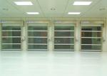 1.2mm PVC Thick Industrial High Speed Door Rollup Garage Doors Outside