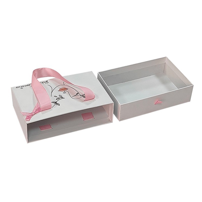 Jewelry Ring Necklace Bracelet Jewelry Gift Packaging Box Luxury Sliding Drawer Gift Box
