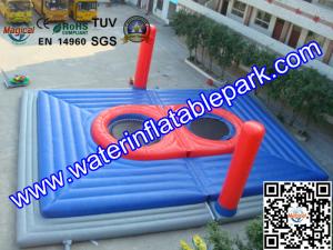 Wholesale Outdoor Inflatable Sport Games / Inflatable Volleyball Court from china suppliers