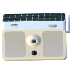 Wholesale 1080P Wireless IP Floodlight Solar Outdoor Security Camera from china suppliers