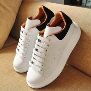 Wholesale Trend Women'S Casual Athletic Shoes White Soft Upper Material from china suppliers