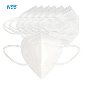Wholesale Face Anti Mask Disposable Nonwoven N95 Face Mask , Now Woven Fabrics Melthblown N95 Mask from china suppliers