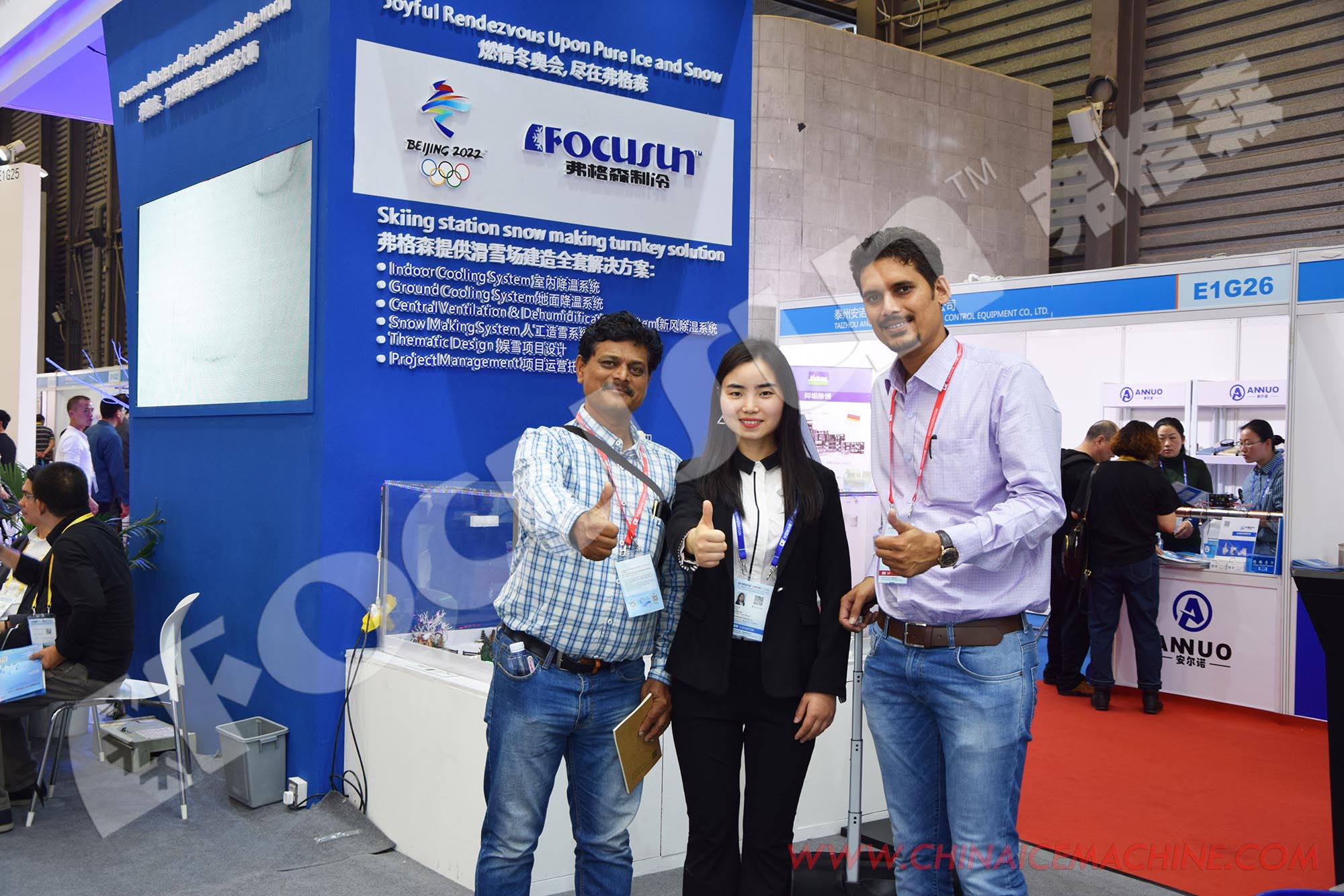 Blue Color PLC Controlled Industrial Automatic Block Ice Making Machine with Excellent