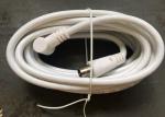 RG59/ RG6 Patch Cord With Right 9.5mm Angle Type TV Plug 75 Ohm Coaxial Cable