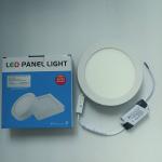 Led panel light cri>80 3cct selectable color Flicker free CE RoHS 3W 5W 9W 12W
