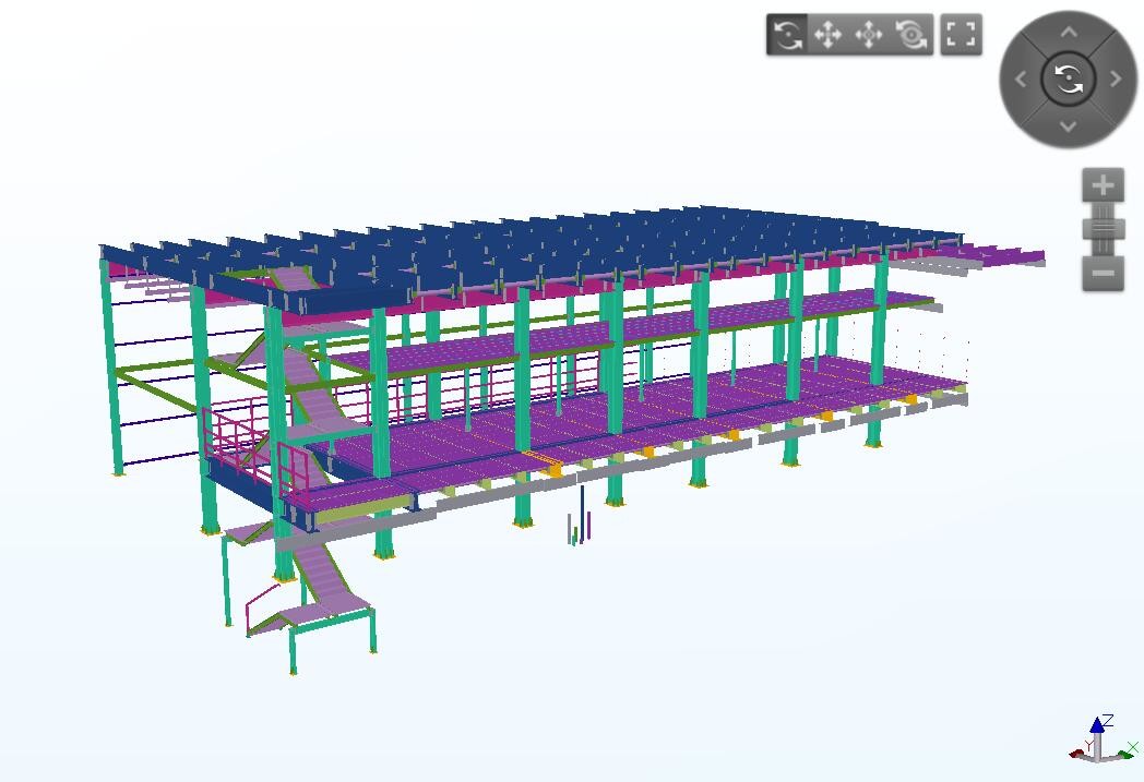 Well Cladding Waterproof Industrial Portal Frame Steel Structure Workshop Solution