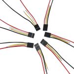 500mm 4 Pin Wiring Harness 2.54mm Flat Electrical Wiring Harness