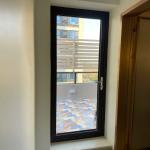 Modern Glass Bathroom Entry Doors House Aluminum Tempered Glass Door
