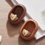 Wooden dopamine wind chime Japanese wooden magnet doorbell Wooden doorbell