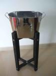 China LFurniture Wooden Frame Metal Ice Bucket-10