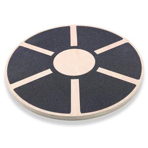 Wholesale Diameter 39.5cm Wooden Round Balance Wobble Board , Wooden Rocker Board from china suppliers