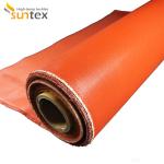 Silicone Coated Glass Fiber Woven Roving Fiberglass Cloth High Temperature
