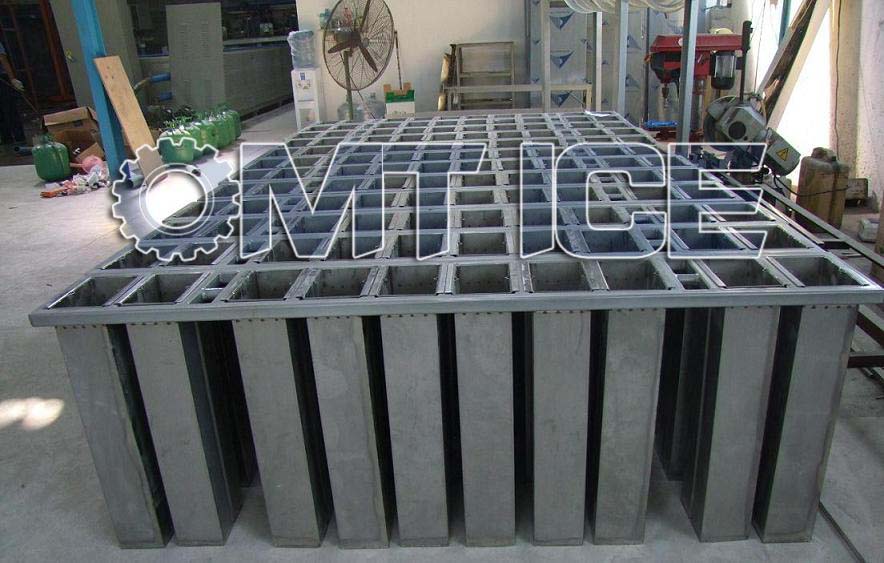 OMT stainless steel 50kg ice block cans with 3P voltage and 60Hz power supply