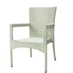 Weatherproof PE Wicker Washable Seat Cover Outdoor Table Chairs