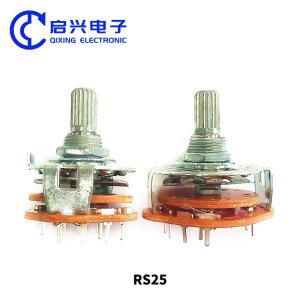 Wholesale bonens RS25-1-12 Shaft Band Selector Rotary Switch from china suppliers