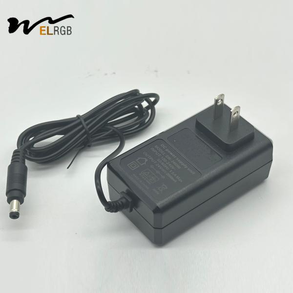 Long Lifespan hours 50000 12V 24V DC Connector Power Supply for Lighting