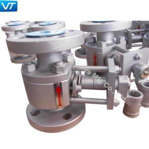 Wholesale SS High Pressure High Temperature Ball Valve 500 Degree Heat Resistant Ball Valve from china suppliers