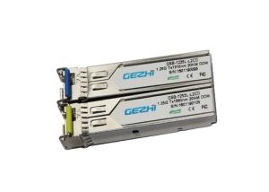 Wholesale 1000BASE-BX Mini GBIC Transceiver Module 20km Distance SFP Fiber Module from china suppliers