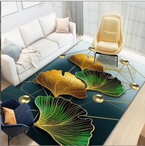 Wholesale Household Bedroom Living Room Floor Carpet Maple Leaf Patterned Special Style from china suppliers