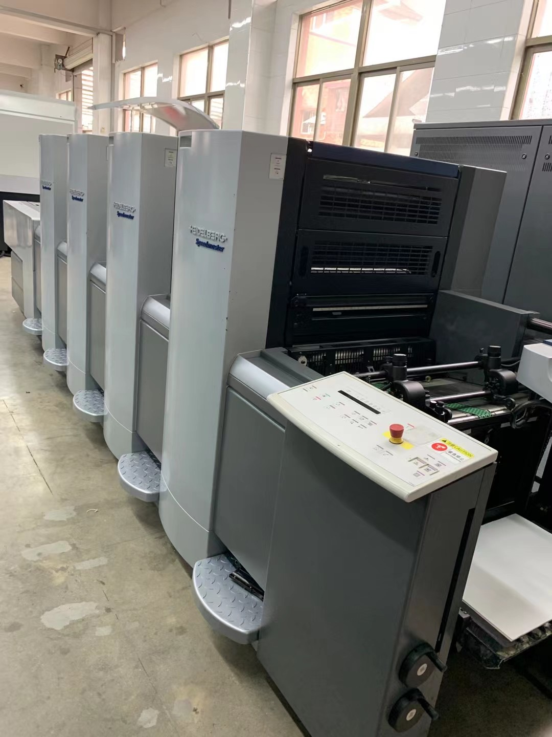 Original Heidelberg Printing Machine SM52-4 Four Colors Heidelberg Press Machine For Printing
