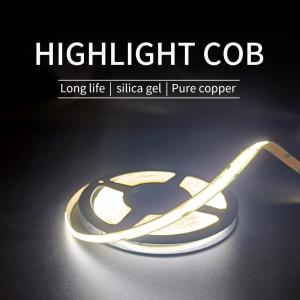 Wholesale 4mm Width COB LED Strip Light Battery Operated Multi Colour from china suppliers