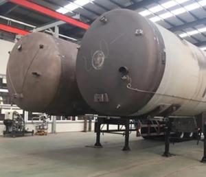 Wholesale Carbon Steel Round Customized Pressure Vessel ASME VIII Div. 1 Pressure Flanged Threaded Welded Cap from china suppliers