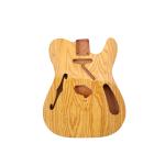 Alder Maple Wood Blank Unfinished Guitar Body For TL Electric Guitars