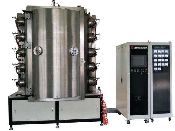 Ceramic Vase and Pot PVD Coating Equipment, Ceramic Tile TiN Gold Vacuum Plating