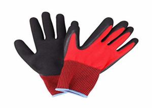 Wholesale Lightweight Nitrile Coated Work Gloves Knitted Wrist For Industrial Working from china suppliers