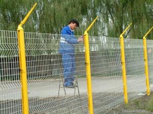 Wholesale china manufactuer wrought iron fence,Security Barricade Fence,Plastic garden fence from china suppliers
