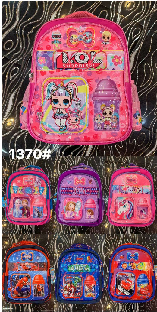 PINK Minimalist Lightweight Customized School Backpack Outdoor Custom Casual Backpack For Girls