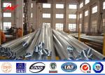 550kv Transmission Electrical Steel Tubular Pole Self Supporting / Metal Utility