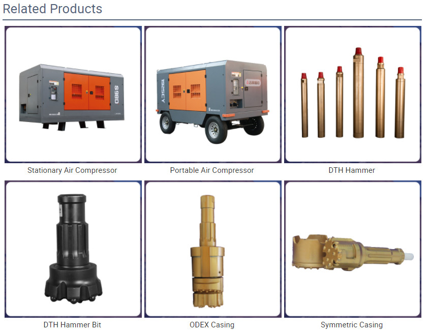42mm 5.8T 200m Rotary Geological Drilling Rig