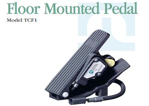 Wholesale TCF1 Series Truck Accelerator Pedal , Electronic Floor Mounted Foot Throttle Pedal from china suppliers