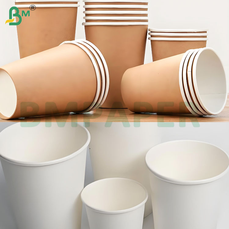 Heat and Cold Resistant Leakproof PE Coated Cup Base Paper Sheets