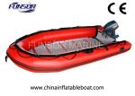 Large Rubber Inflatable Rescue Boat Six Person Inflatable Boats With Plywood