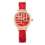 IP Rose Gold Womens Fashion Watch Alloy Ladies Classic Quartz Watch