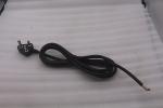 Hot selling AC 10A 250V South African black/white 3 Round Pin Power Cord